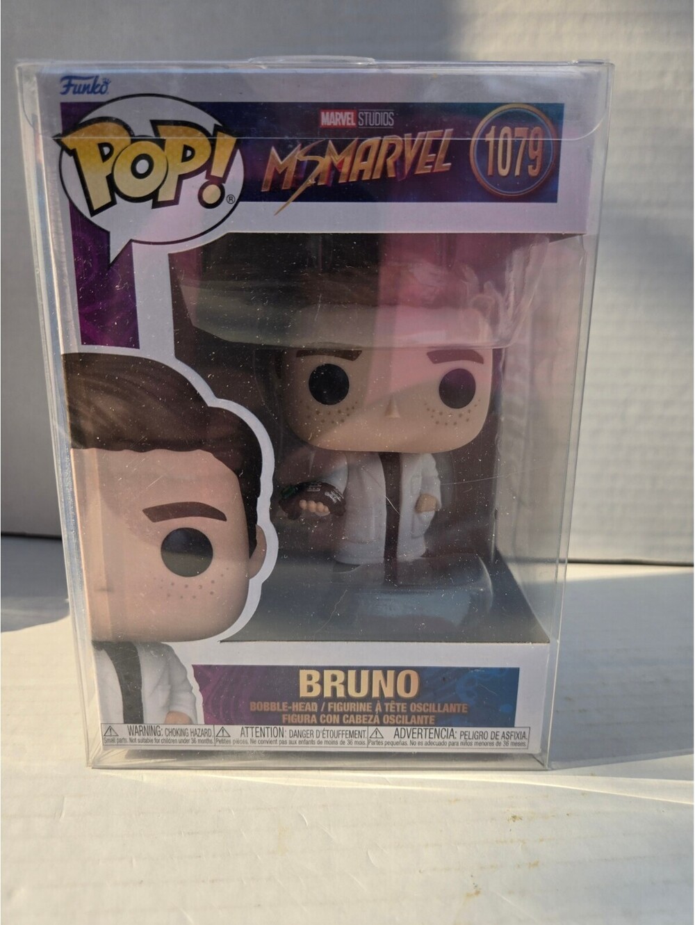 Funko Pop! Marvel Ms. Marvel Bruno Collectible Figure #1079